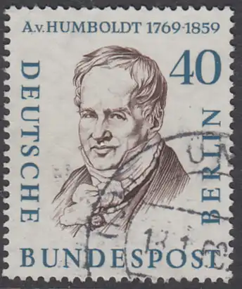 BERLIN 1957 Michel-Nummer 171 gestempelt EINZELMARKE (m)