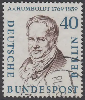 BERLIN 1957 Michel-Nummer 171 gestempelt EINZELMARKE (l)