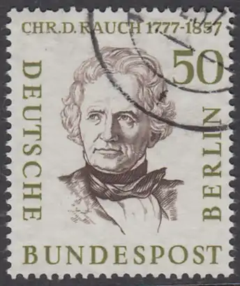 BERLIN 1957 Michel-Nummer 172 gestempelt EINZELMARKE (a)