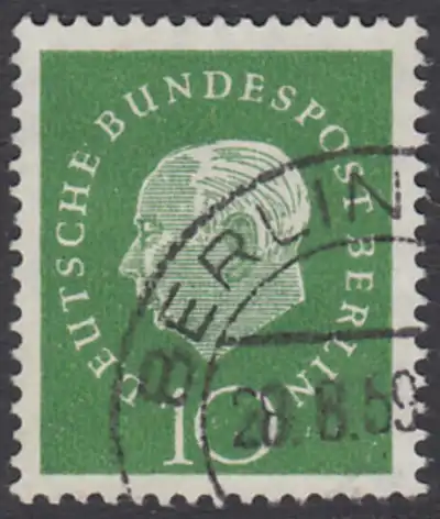 BERLIN 1959 Michel-Nummer 183 gestempelt EINZELMARKE (zb)