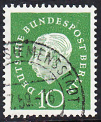 BERLIN 1959 Michel-Nummer 183 gestempelt EINZELMARKE (e)