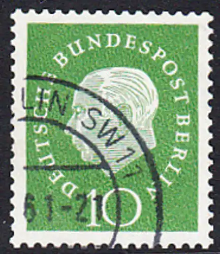 BERLIN 1959 Michel-Nummer 183 gestempelt EINZELMARKE (b)