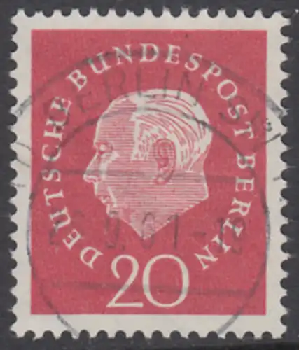BERLIN 1959 Michel-Nummer 184 gestempelt EINZELMARKE (s)