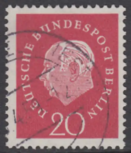 BERLIN 1959 Michel-Nummer 184 gestempelt EINZELMARKE (r)