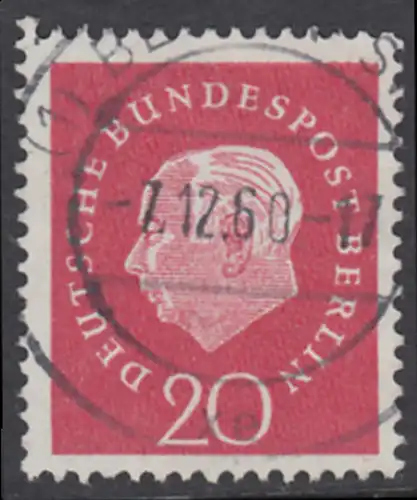 BERLIN 1959 Michel-Nummer 184 gestempelt EINZELMARKE (q)