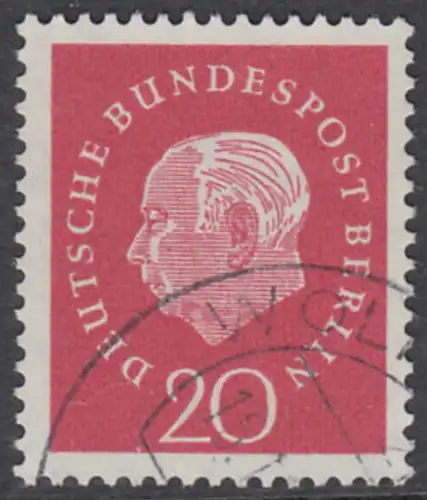 BERLIN 1959 Michel-Nummer 184 gestempelt EINZELMARKE (p)