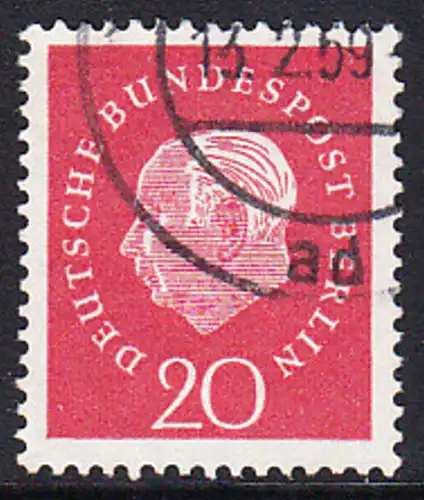 BERLIN 1959 Michel-Nummer 184 gestempelt EINZELMARKE (c)