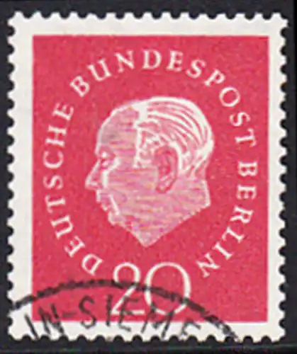 BERLIN 1959 Michel-Nummer 184 gestempelt EINZELMARKE (d)