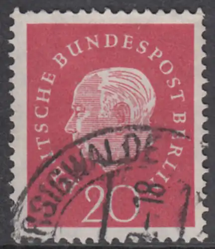 BERLIN 1959 Michel-Nummer 184 gestempelt EINZELMARKE (g)