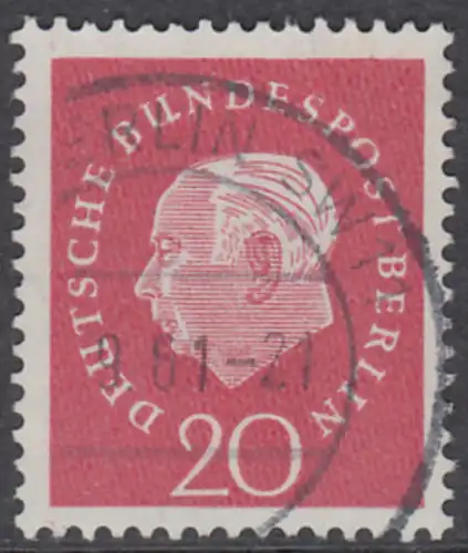 BERLIN 1959 Michel-Nummer 184 gestempelt EINZELMARKE (k)