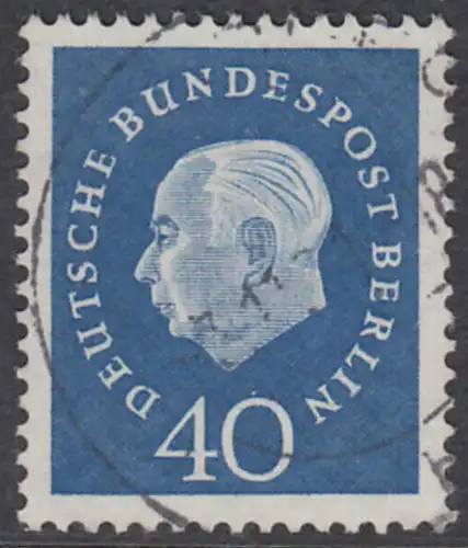 BERLIN 1959 Michel-Nummer 185 gestempelt EINZELMARKE (a)