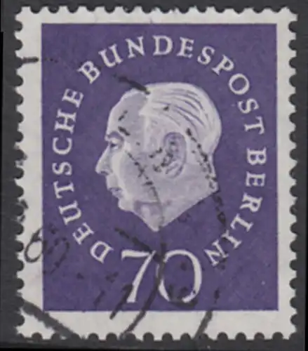 BERLIN 1959 Michel-Nummer 186 gestempelt EINZELMARKE (n)