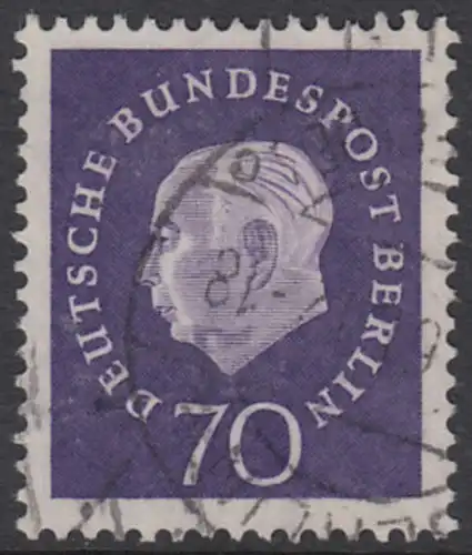 BERLIN 1959 Michel-Nummer 186 gestempelt EINZELMARKE (m)