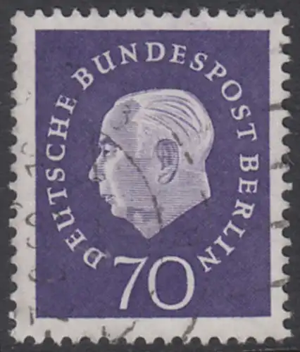 BERLIN 1959 Michel-Nummer 186 gestempelt EINZELMARKE (l)