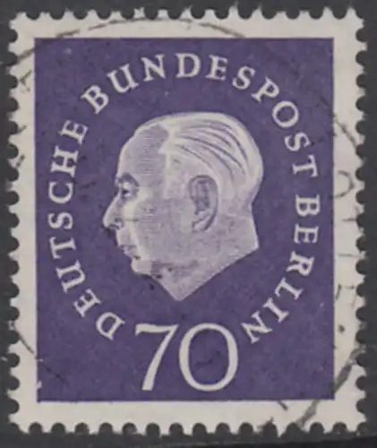 BERLIN 1959 Michel-Nummer 186 gestempelt EINZELMARKE (g)