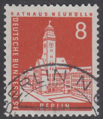 BERLIN 1959 Michel-Nummer 187 gestempelt EINZELMARKE (k)