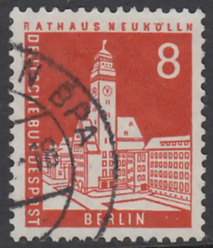 BERLIN 1959 Michel-Nummer 187 gestempelt EINZELMARKE (f)