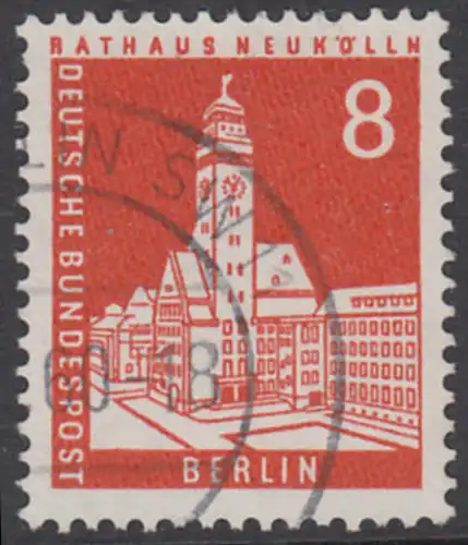 BERLIN 1959 Michel-Nummer 187 gestempelt EINZELMARKE (c)