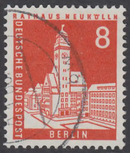 BERLIN 1959 Michel-Nummer 187 gestempelt EINZELMARKE (a)