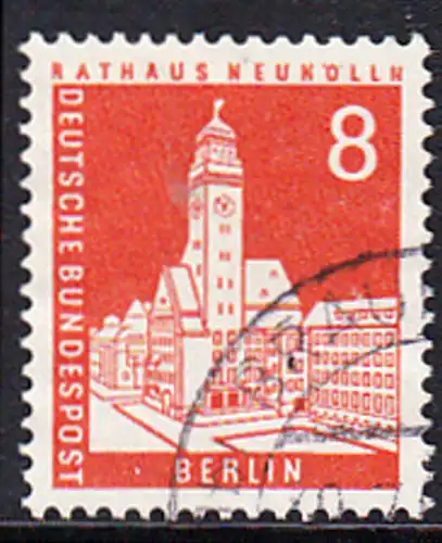 BERLIN 1959 Michel-Nummer 187 gestempelt EINZELMARKE (b)