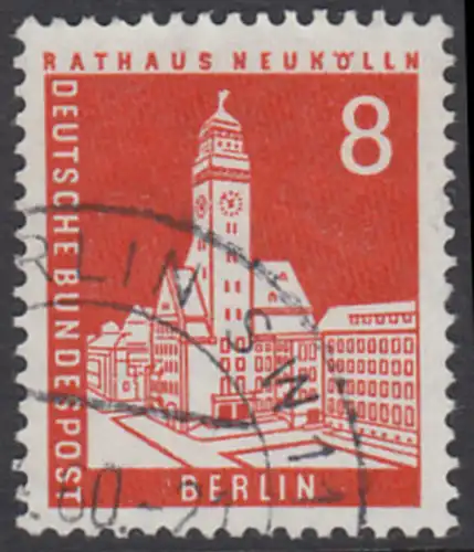 BERLIN 1959 Michel-Nummer 187 gestempelt EINZELMARKE (g)