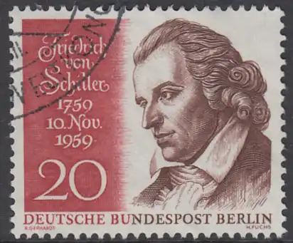 BERLIN 1959 Michel-Nummer 190 gestempelt EINZELMARKE (k)