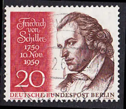 BERLIN 1959 Michel-Nummer 190 gestempelt EINZELMARKE (e)