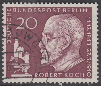 BERLIN 1960 Michel-Nummer 191 gestempelt EINZELMARKE (g)