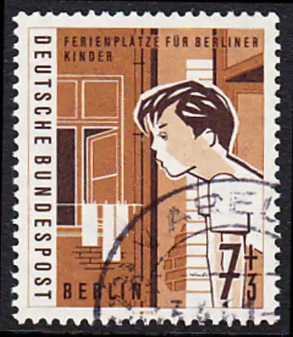 BERLIN 1960 Michel-Nummer 193 gestempelt EINZELMARKE (d)