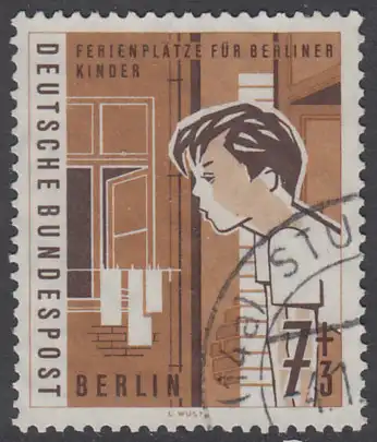 BERLIN 1960 Michel-Nummer 193 gestempelt EINZELMARKE (a)
