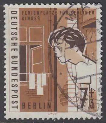 BERLIN 1960 Michel-Nummer 193 gestempelt EINZELMARKE (n)