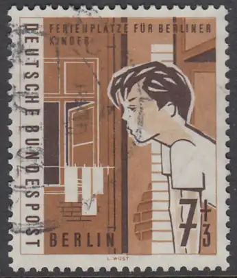 BERLIN 1960 Michel-Nummer 193 gestempelt EINZELMARKE (f)