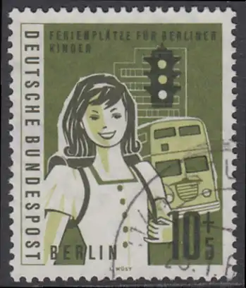 BERLIN 1960 Michel-Nummer 194 gestempelt EINZELMARKE (f)