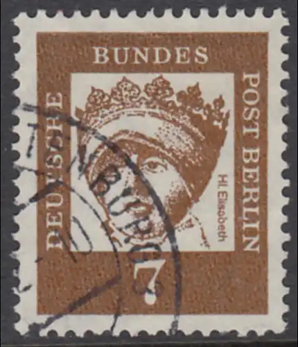 BERLIN 1961 Michel-Nummer 200 gestempelt EINZELMARKE (e)