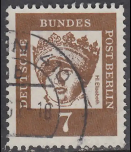 BERLIN 1961 Michel-Nummer 200 gestempelt EINZELMARKE (g)