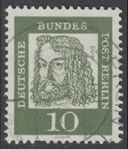 BERLIN 1961 Michel-Nummer 202 gestempelt EINZELMARKE (d)