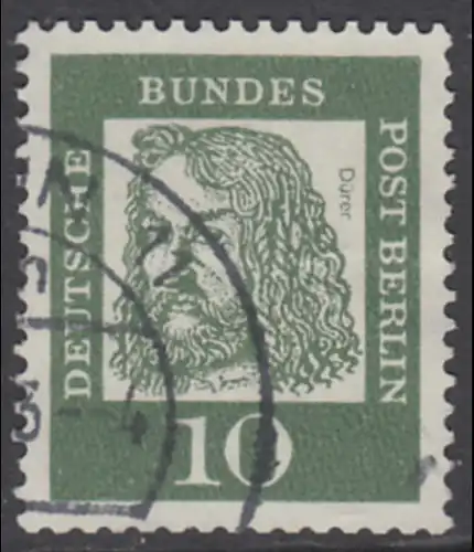 BERLIN 1961 Michel-Nummer 202 gestempelt EINZELMARKE (g)