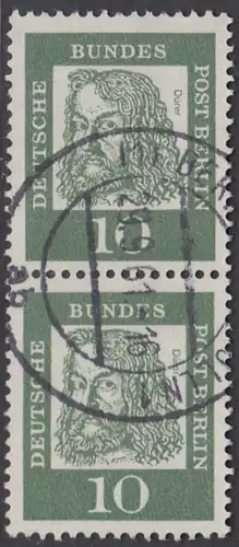 BERLIN 1961 Michel-Nummer 202 gestempelt vert.PAAR (b)