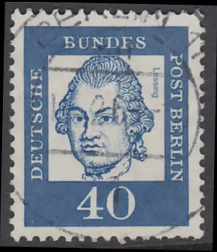 BERLIN 1961 Michel-Nummer 207 gestempelt EINZELMARKE (k)