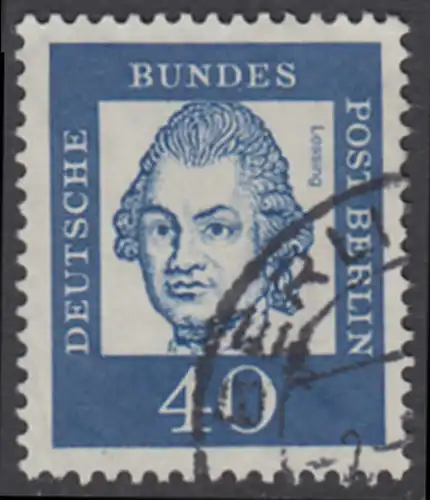 BERLIN 1961 Michel-Nummer 207 gestempelt EINZELMARKE (g)