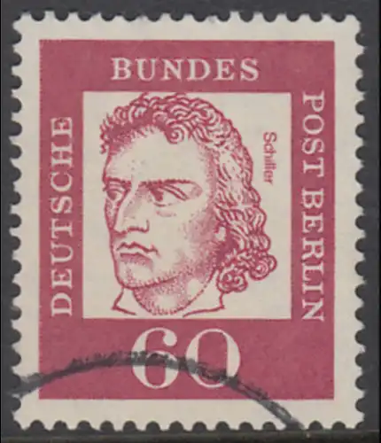 BERLIN 1961 Michel-Nummer 209 gestempelt EINZELMARKE (c)
