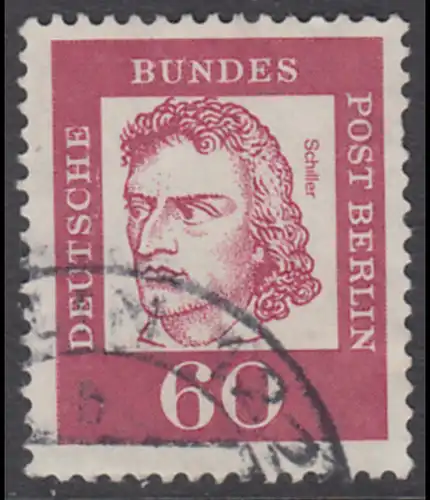 BERLIN 1961 Michel-Nummer 209 gestempelt EINZELMARKE (g)