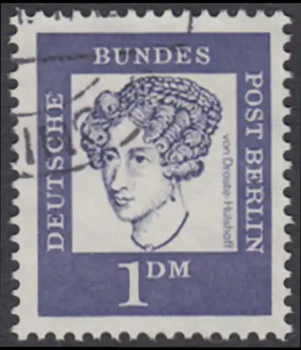 BERLIN 1961 Michel-Nummer 212 gestempelt EINZELMARKE (g)