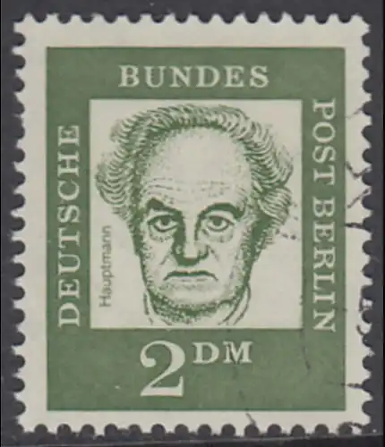 BERLIN 1961 Michel-Nummer 213 gestempelt EINZELMARKE (a)