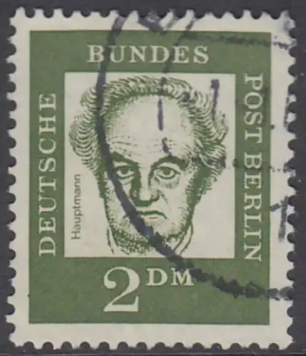 BERLIN 1961 Michel-Nummer 213 gestempelt EINZELMARKE (b)