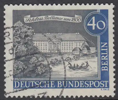 BERLIN 1962 Michel-Nummer 223 gestempelt EINZELMARKE (f)