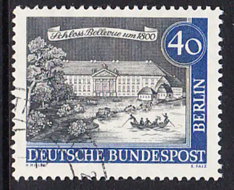 BERLIN 1962 Michel-Nummer 223 gestempelt EINZELMARKE (c)