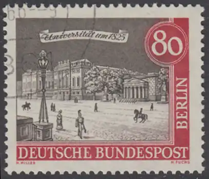 BERLIN 1962 Michel-Nummer 227 gestempelt EINZELMARKE (o)