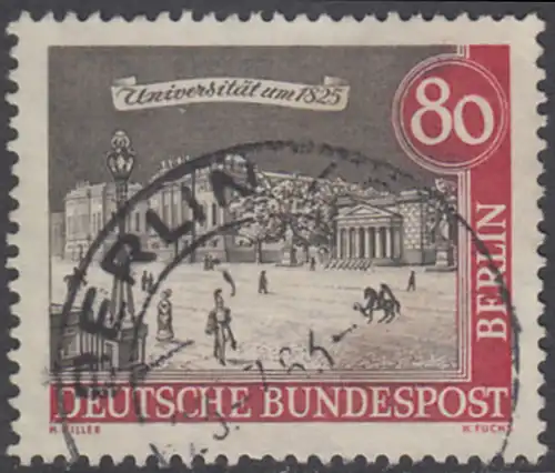 BERLIN 1962 Michel-Nummer 227 gestempelt EINZELMARKE (g)
