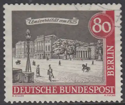 BERLIN 1962 Michel-Nummer 227 gestempelt EINZELMARKE (e)
